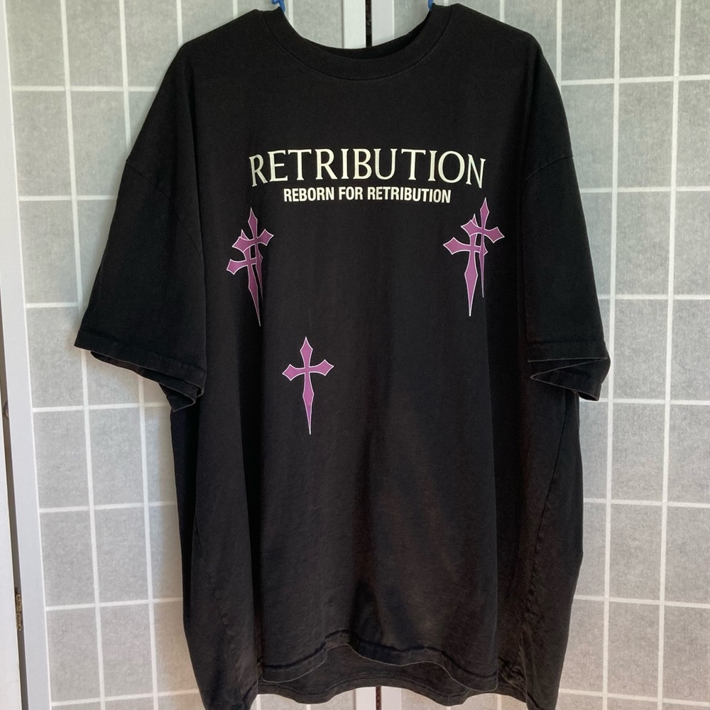 MNML Men’s Size XL RETRIBUTION TEE Shirt